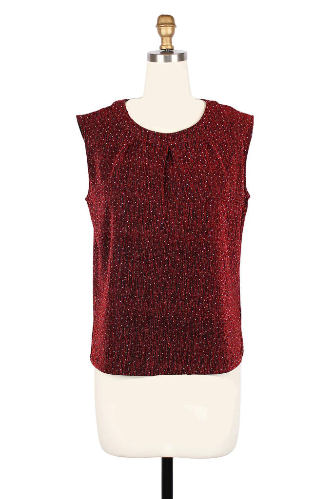 Sparkle Sleeveless Top