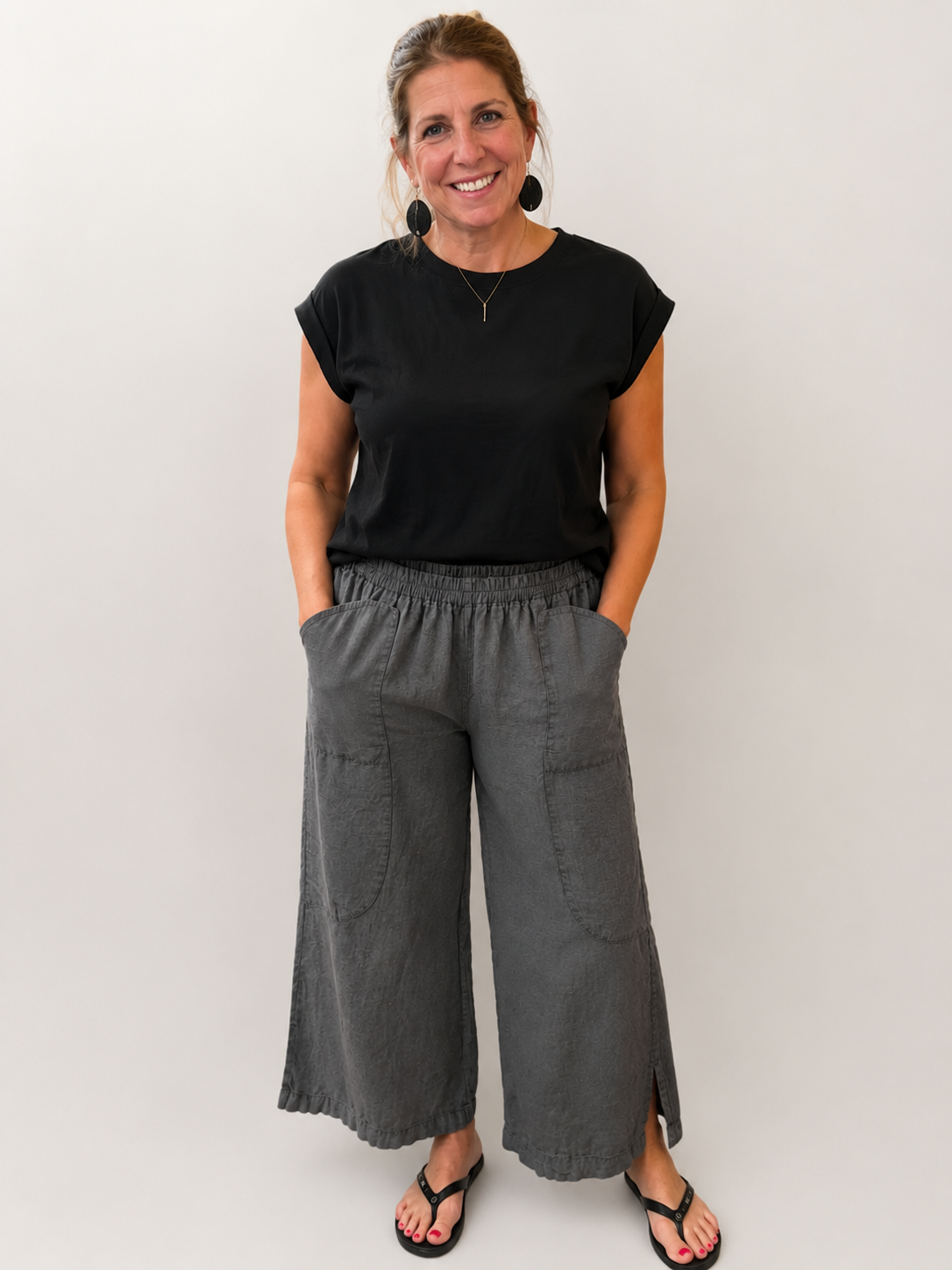 Can't Focus Linen Pant