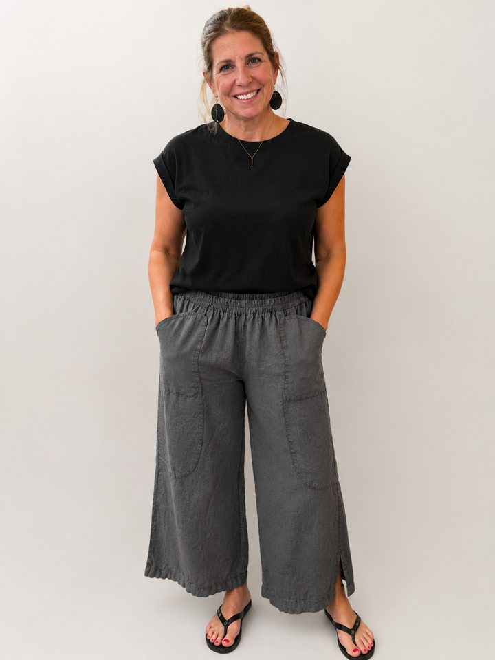 Can't Focus Linen Pant