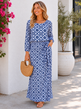 Load image into Gallery viewer, Coastal Tile Beaded Blouse
