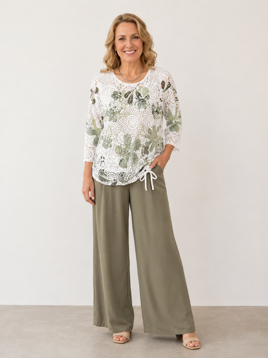 Drawstring Ruched Top
