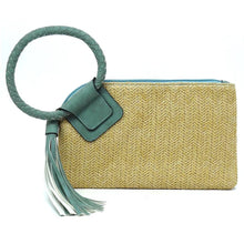 Load image into Gallery viewer, Kayla Soft Vegan Leather Wristlet/Clutch With Tassel
