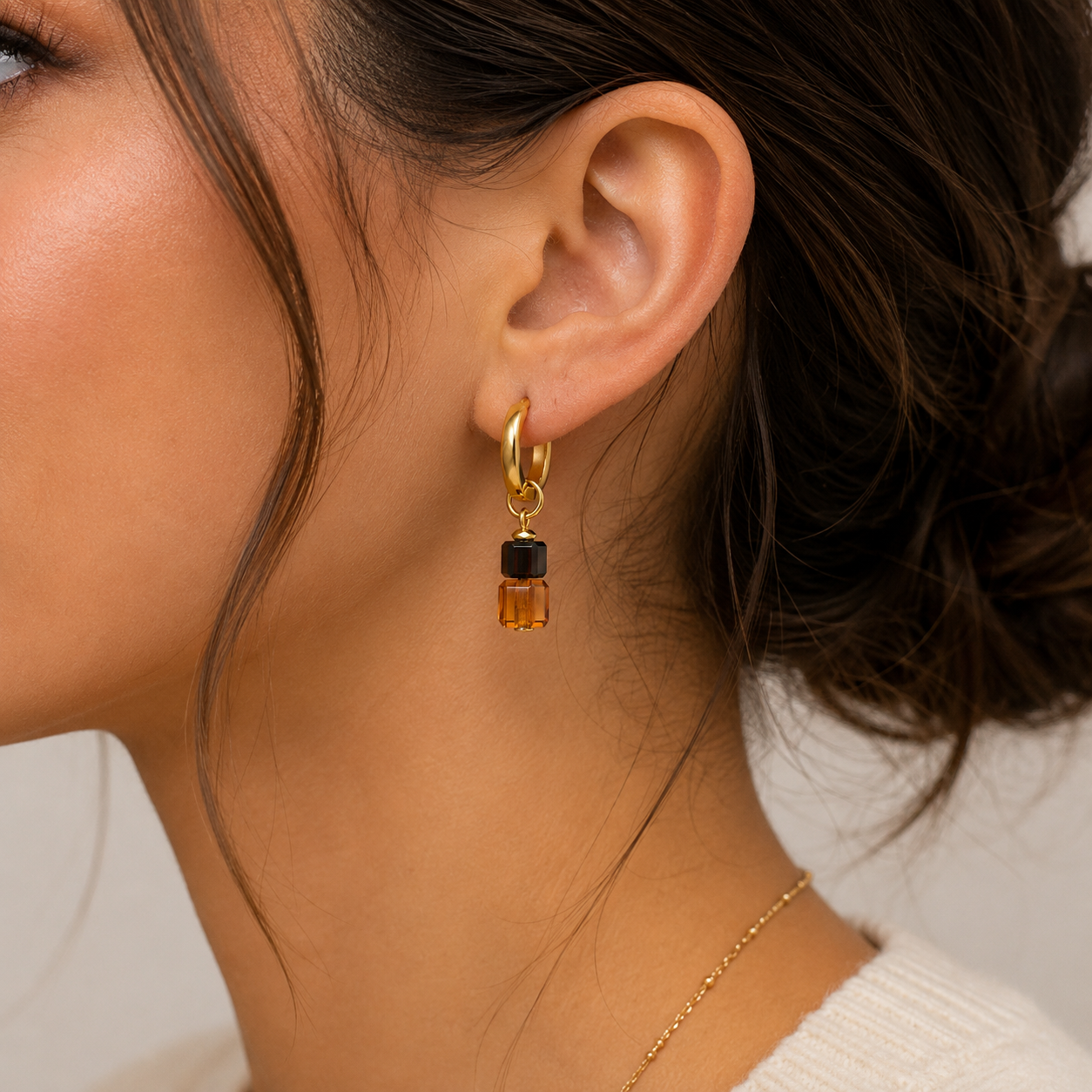 Geocube Iconic Precious Earrings