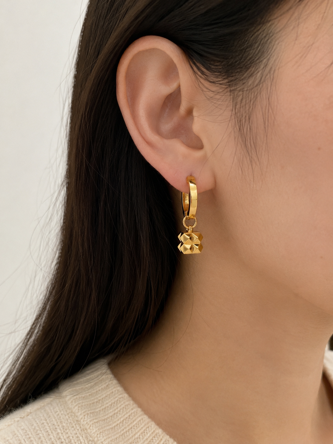 Gold Hoop Earrings