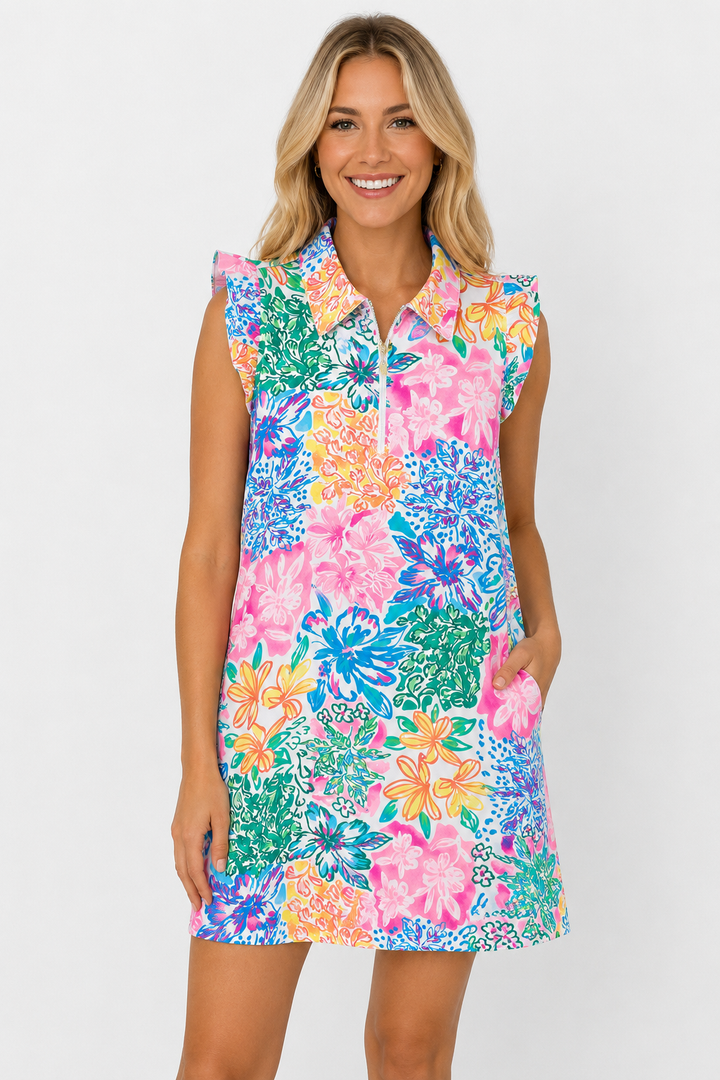Beatriz Ruffle Dress