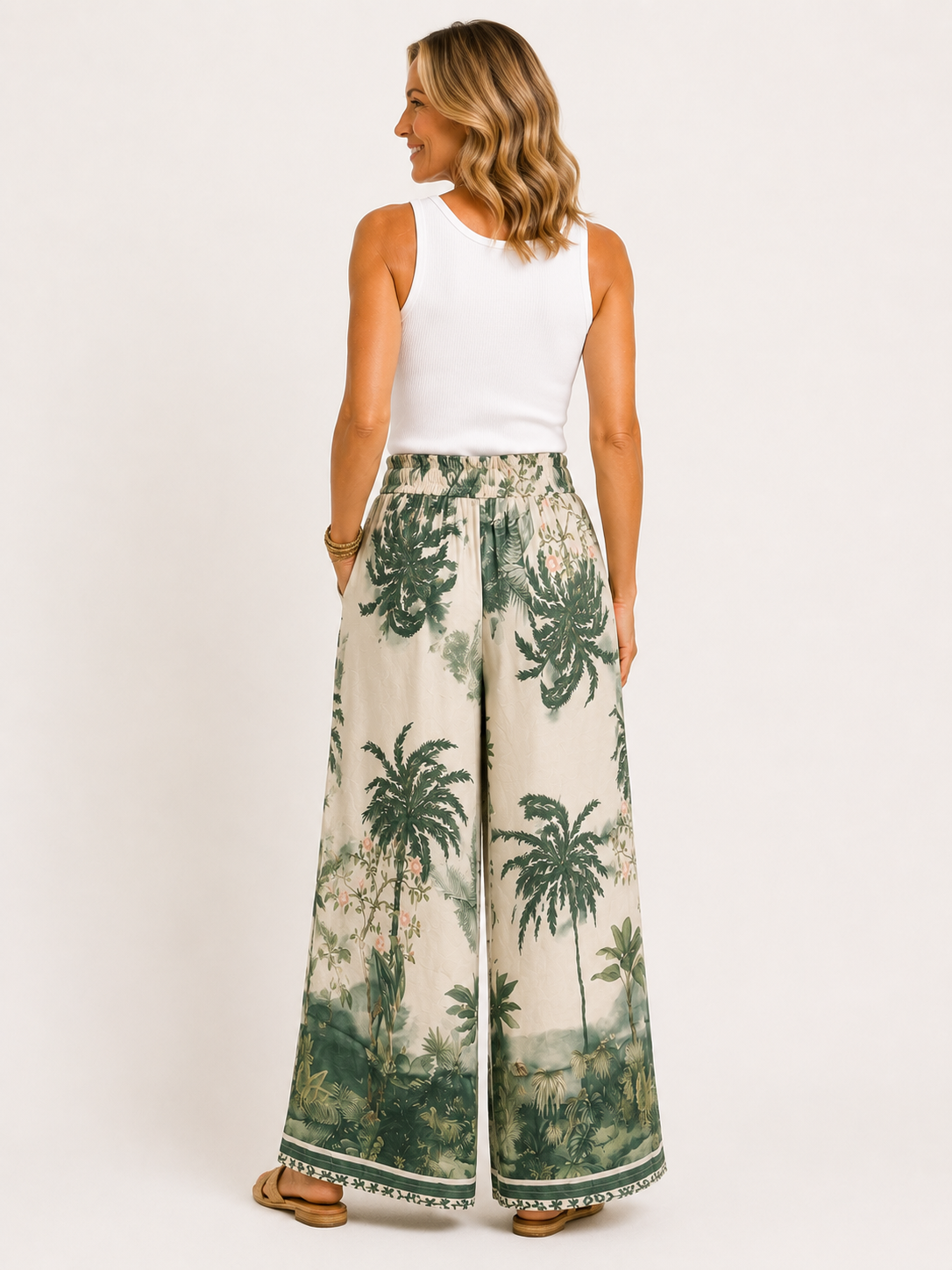 Set the Scene Wide Leg Palazzo