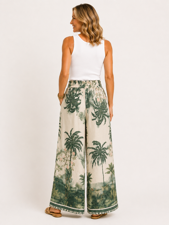 Set the Scene Wide Leg Palazzo