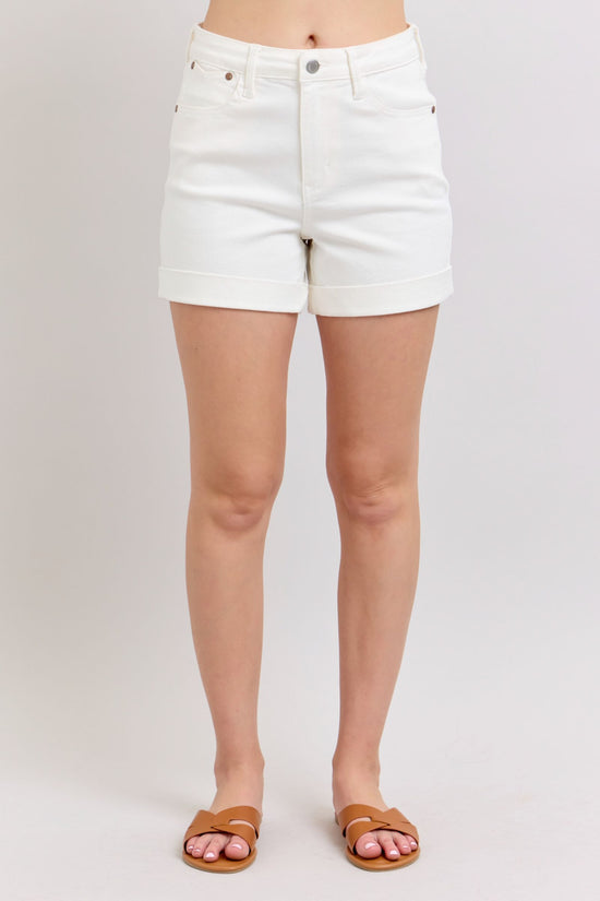 Judy Blue HW Double Roll Cuff Shorts *FINAL SALE*