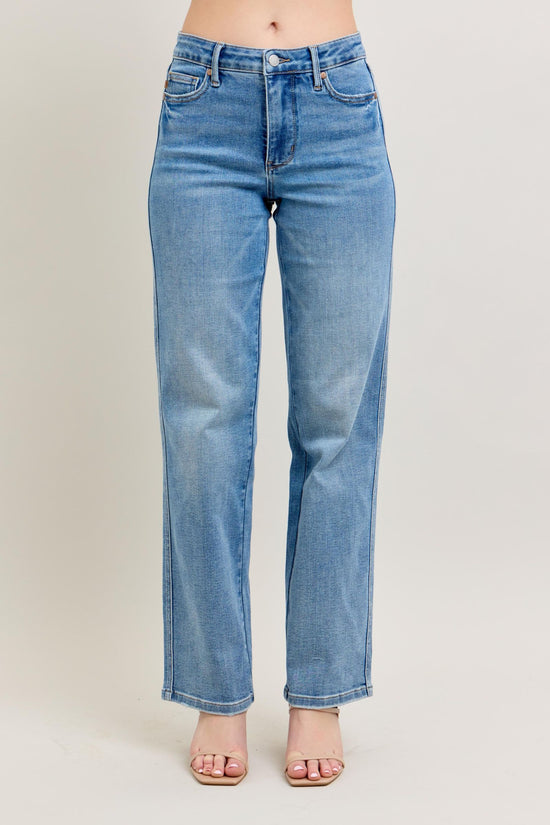 Judy Blue MR Tummy Control Vintage Wash Straight