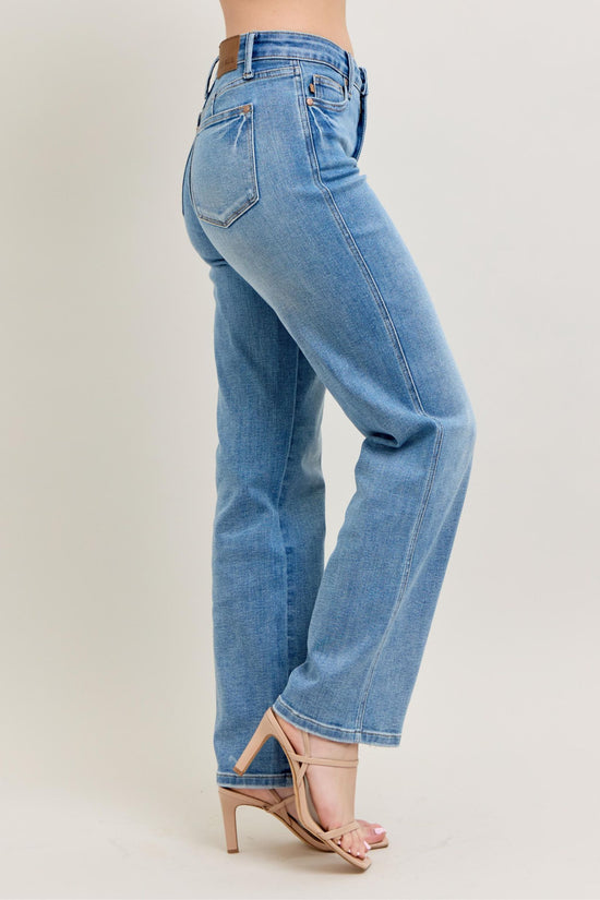 Judy Blue MR Tummy Control Vintage Wash Straight