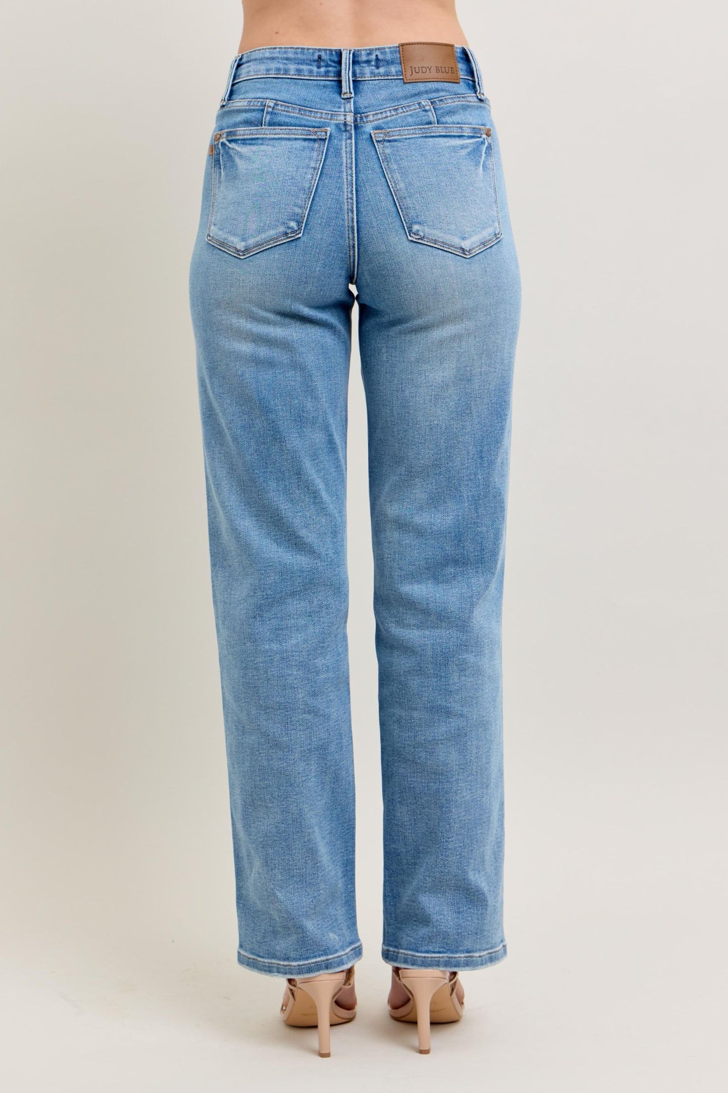 Judy Blue MR Tummy Control Vintage Wash Straight
