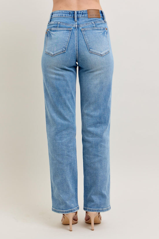 Judy Blue MR Tummy Control Vintage Wash Straight