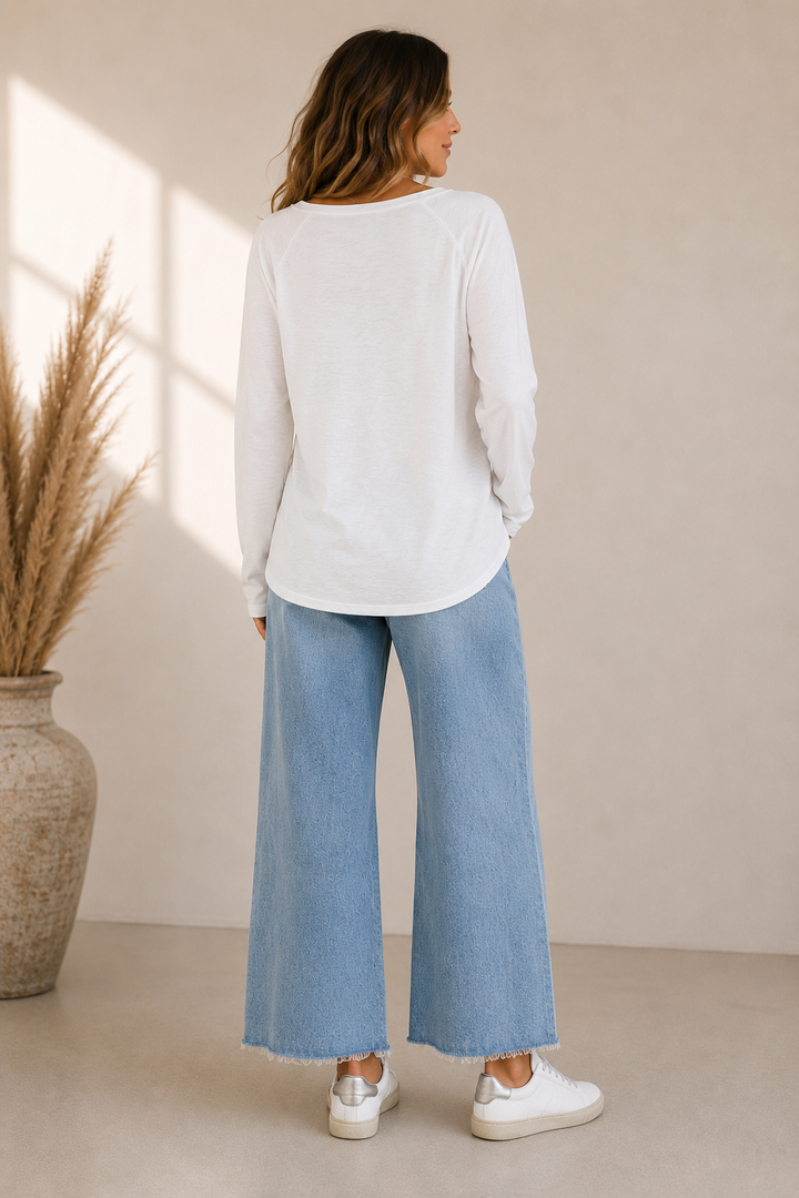 Vintage Vibes Cotton Pullover