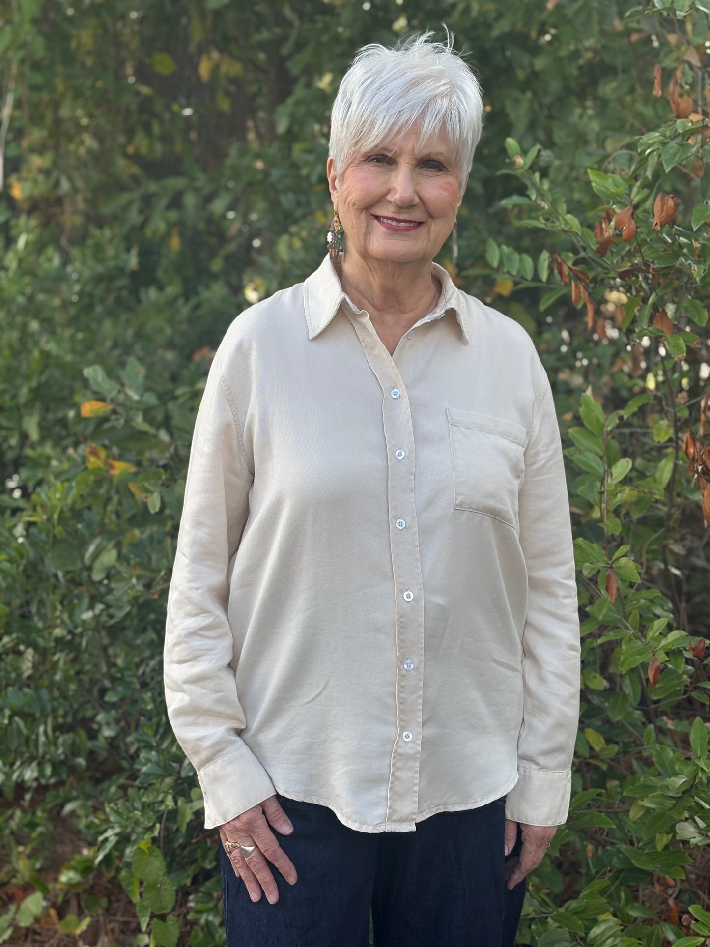 Ester Button Down Top