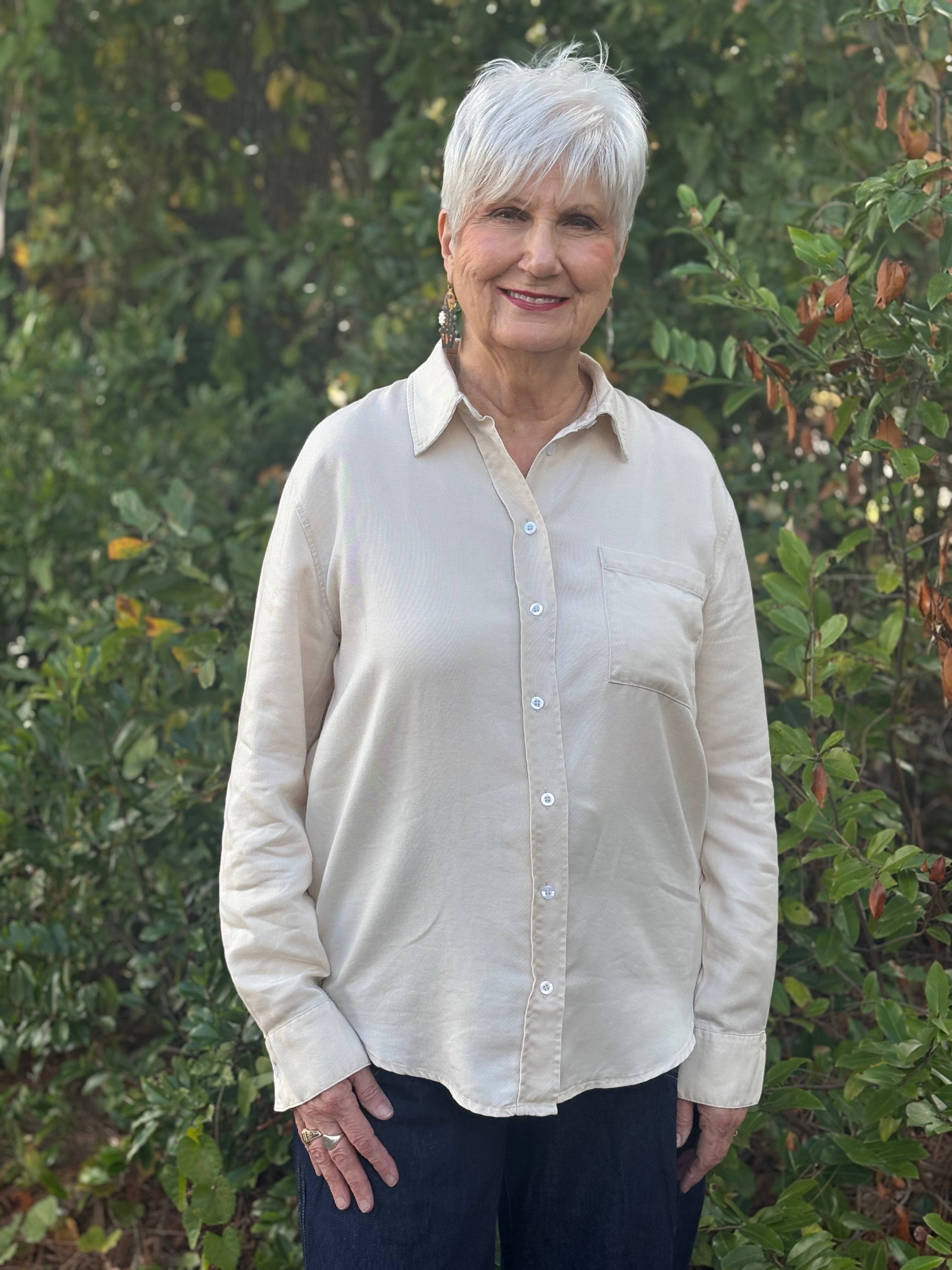 Ester Button Down Top