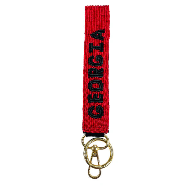 Game Day Beaded Wristlet