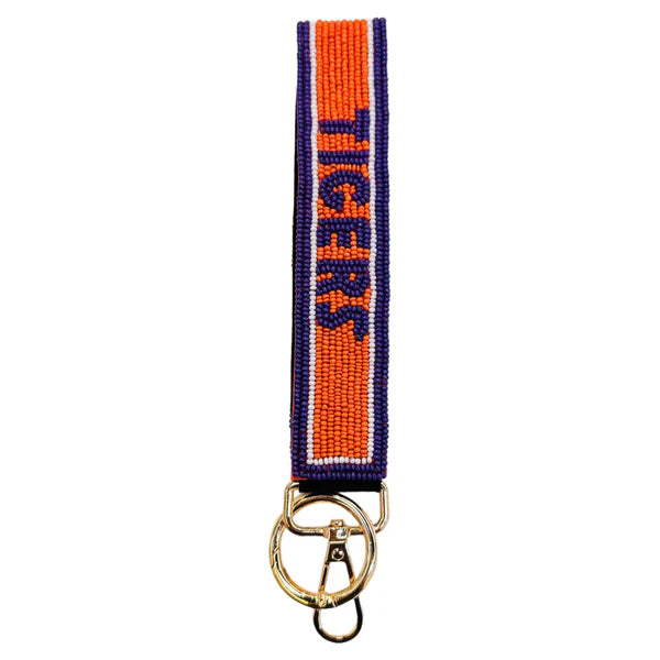 Game Day Beaded Wristlet