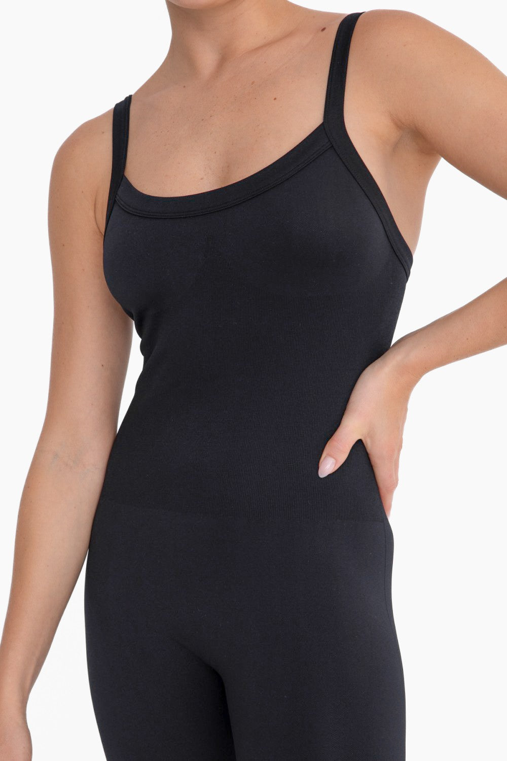 Seamless Micro Ribbed Jumpsuit