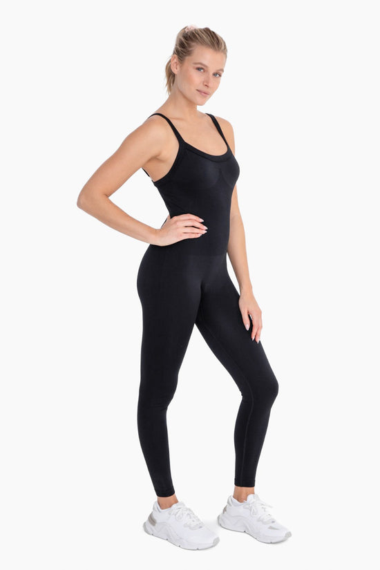 Seamless Micro Ribbed Jumpsuit