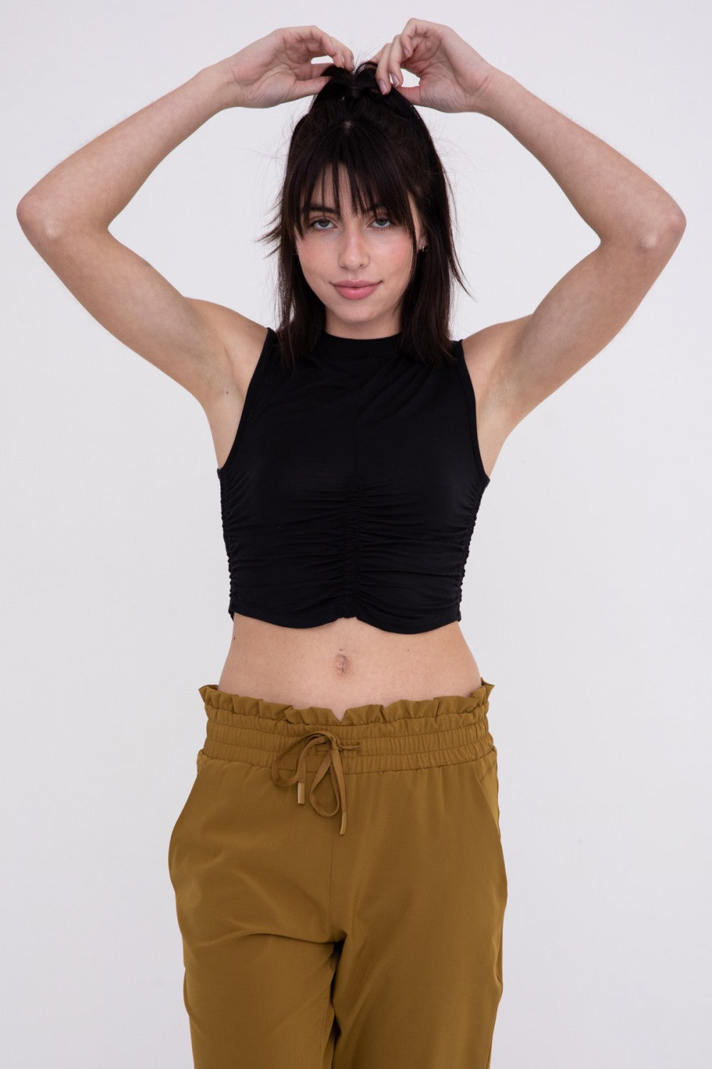 Mulberry Silk Crop Top