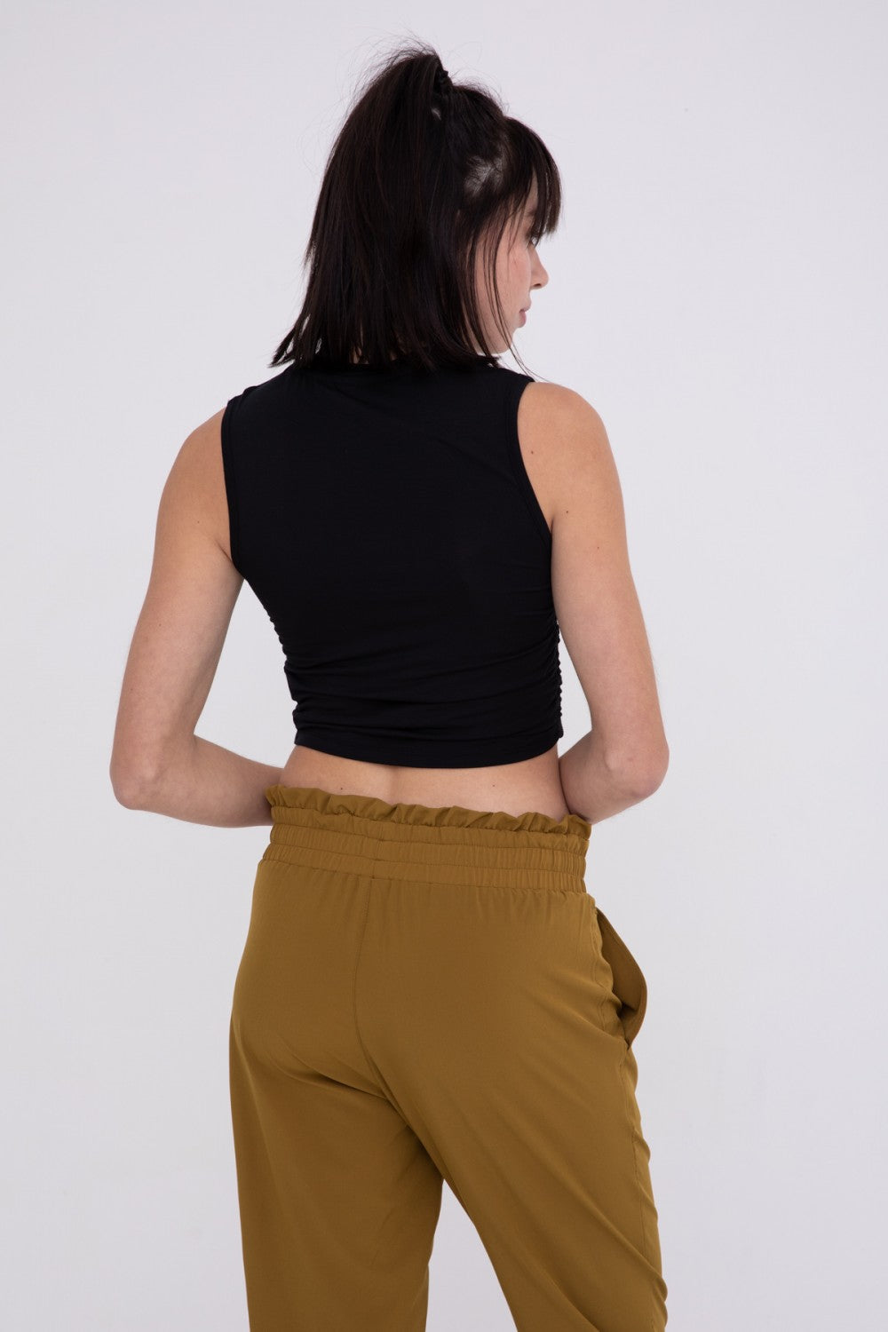 Mulberry Silk Crop Top