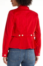 Load image into Gallery viewer, Peplum Jacket With Tab Detail
