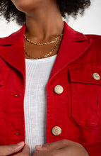 Load image into Gallery viewer, Peplum Jacket With Tab Detail
