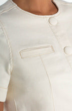 Load image into Gallery viewer, Collarless Short Jacket
