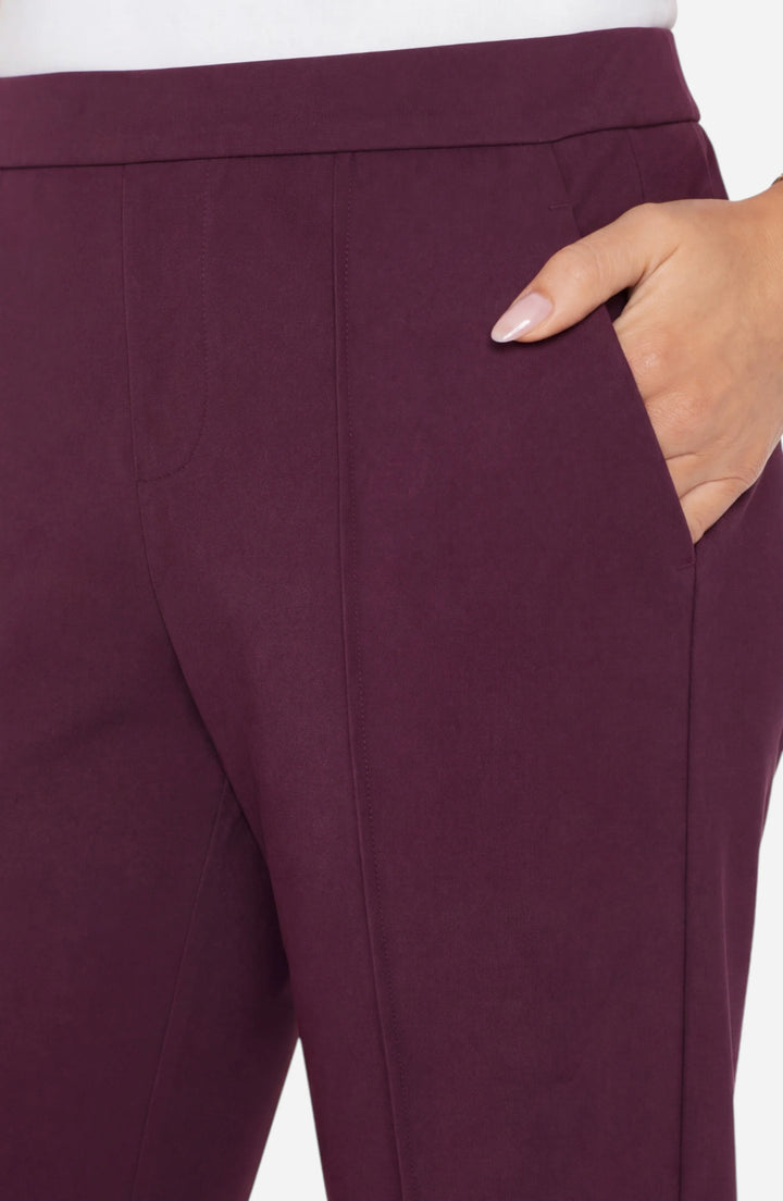 Wide Leg Pull-on Trouser