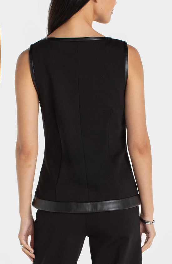 Boatneck Vest