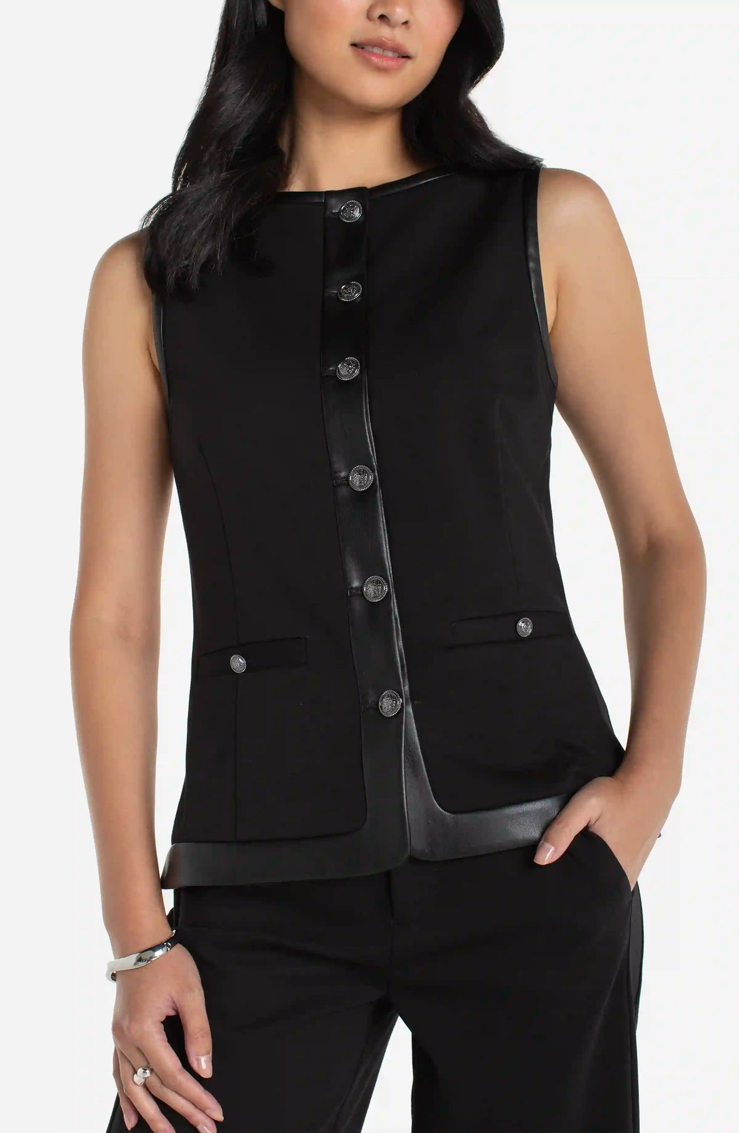 Boatneck Vest