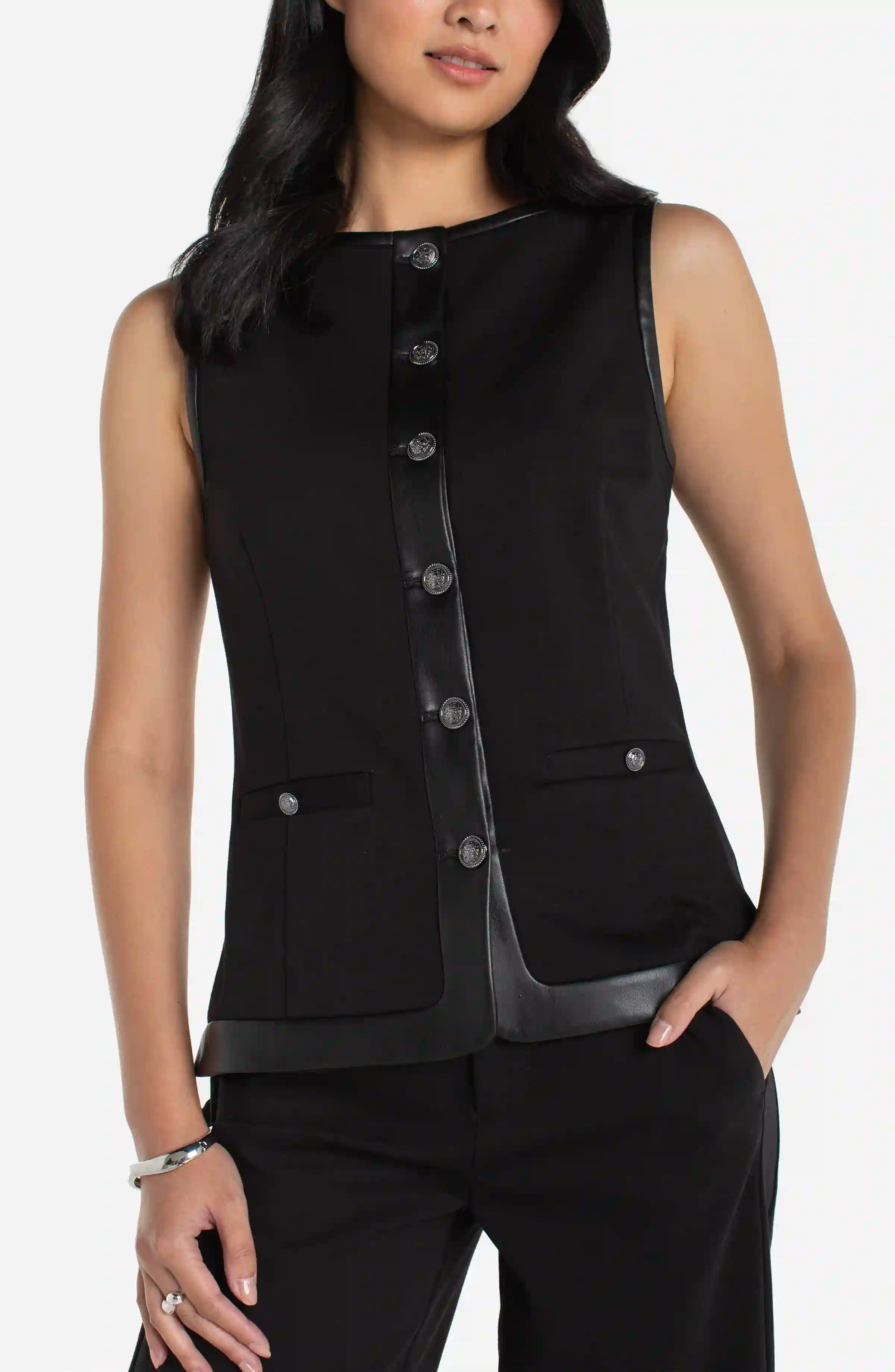 Boatneck Vest