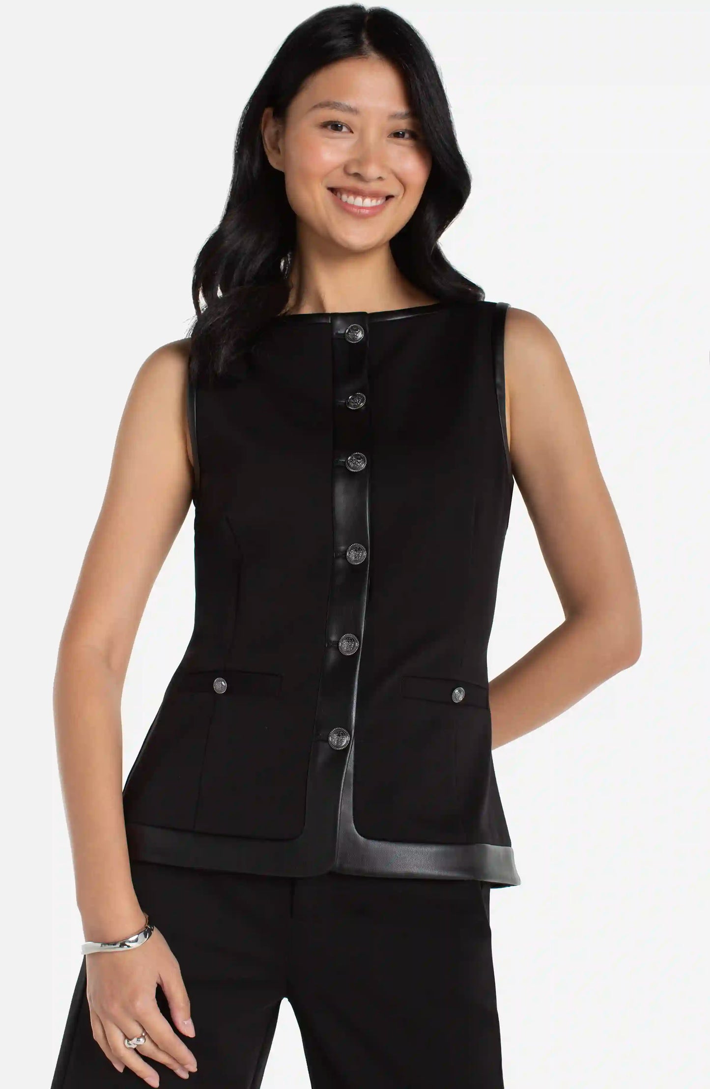 Boatneck Vest