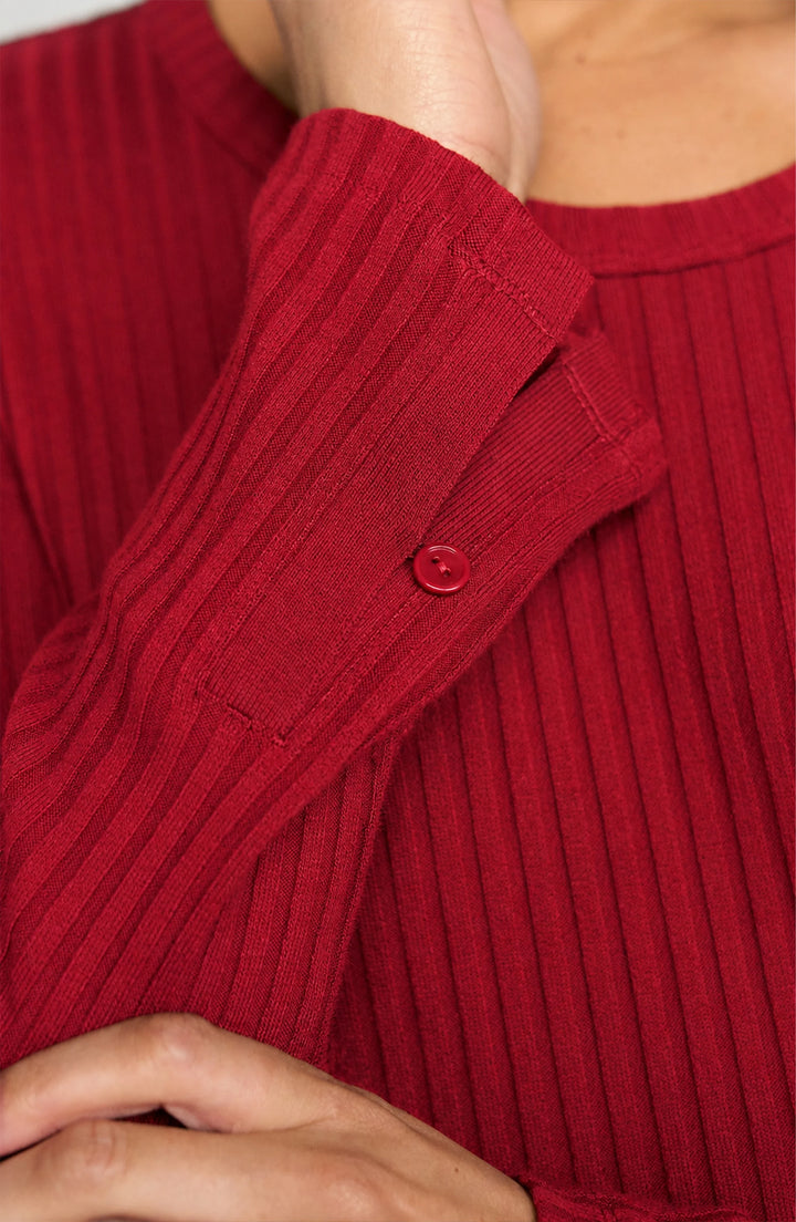 Lexi Long Sleeve Scoop Neck Knit Top