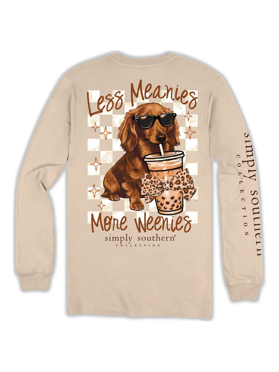 Less Meanie More Weenie LS Tee