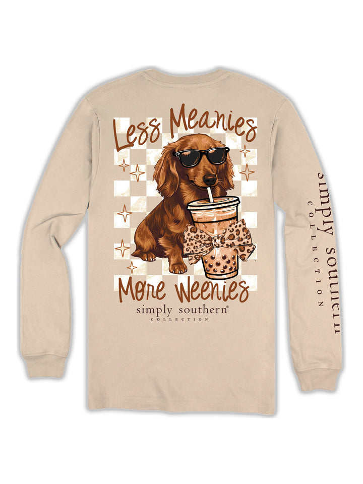 Less Meanie More Weenie LS Tee