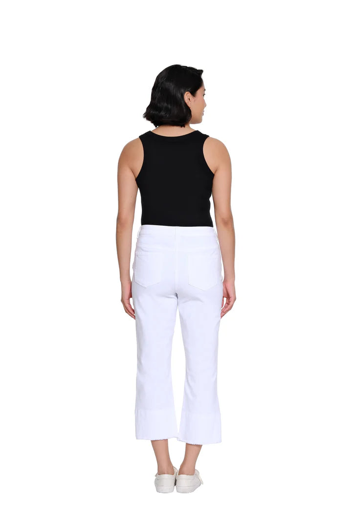 Raw Hem Crop Pant