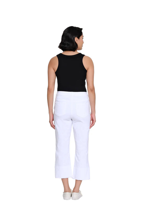 Raw Hem Crop Pant