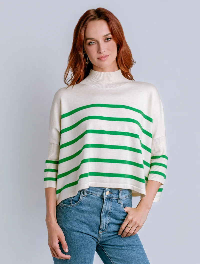Aja Striped Top