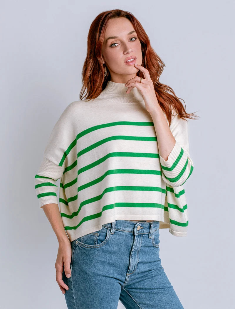 Aja Striped Top