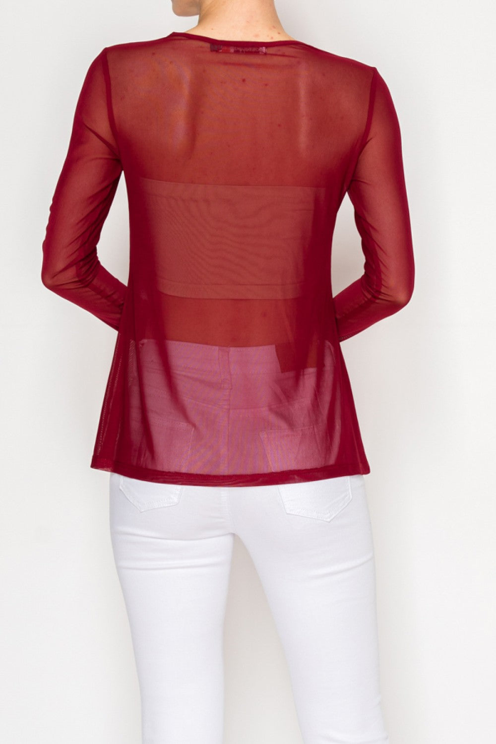 On A Dime Mesh Top