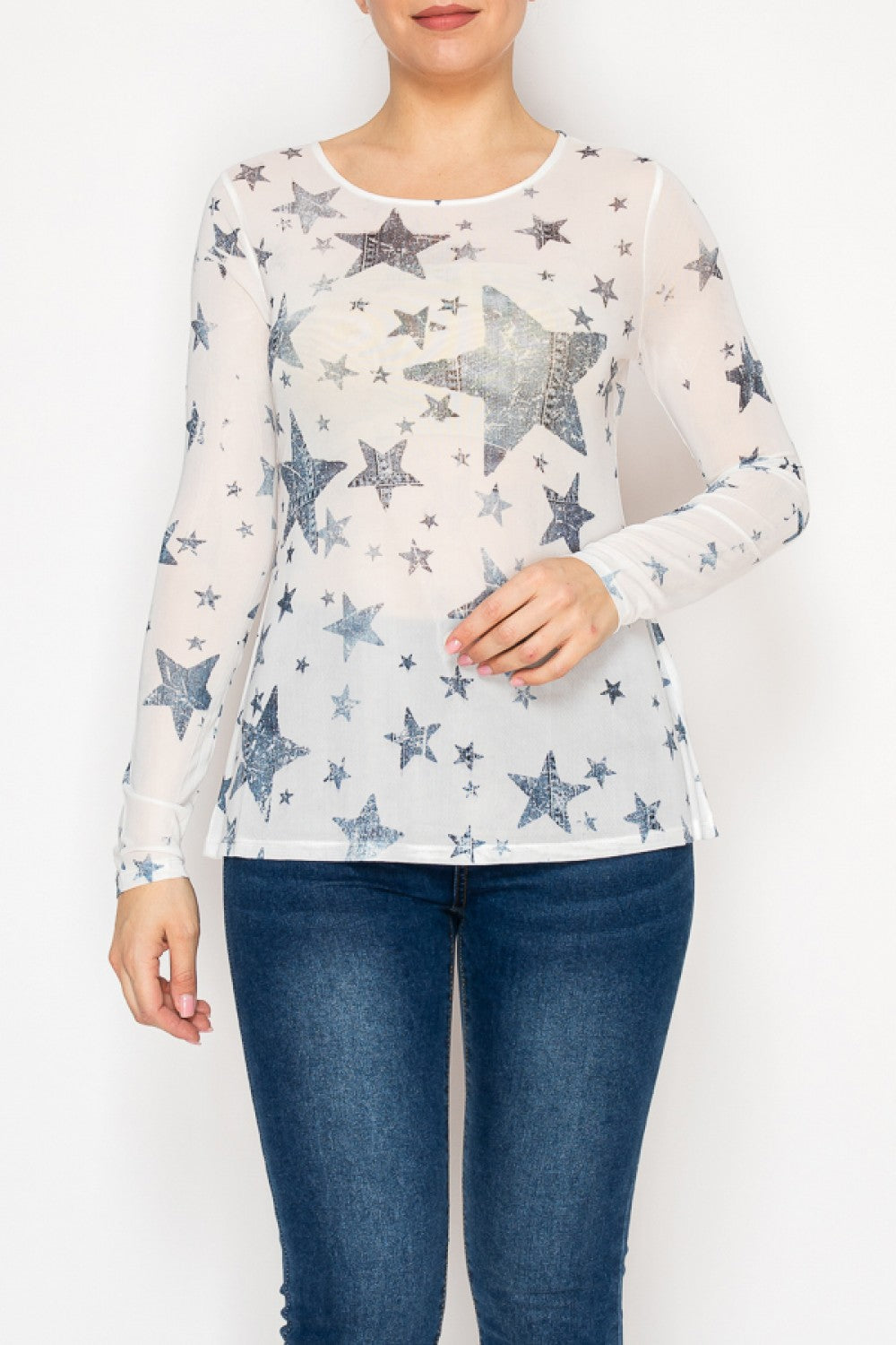 Crazy For You Mesh Top