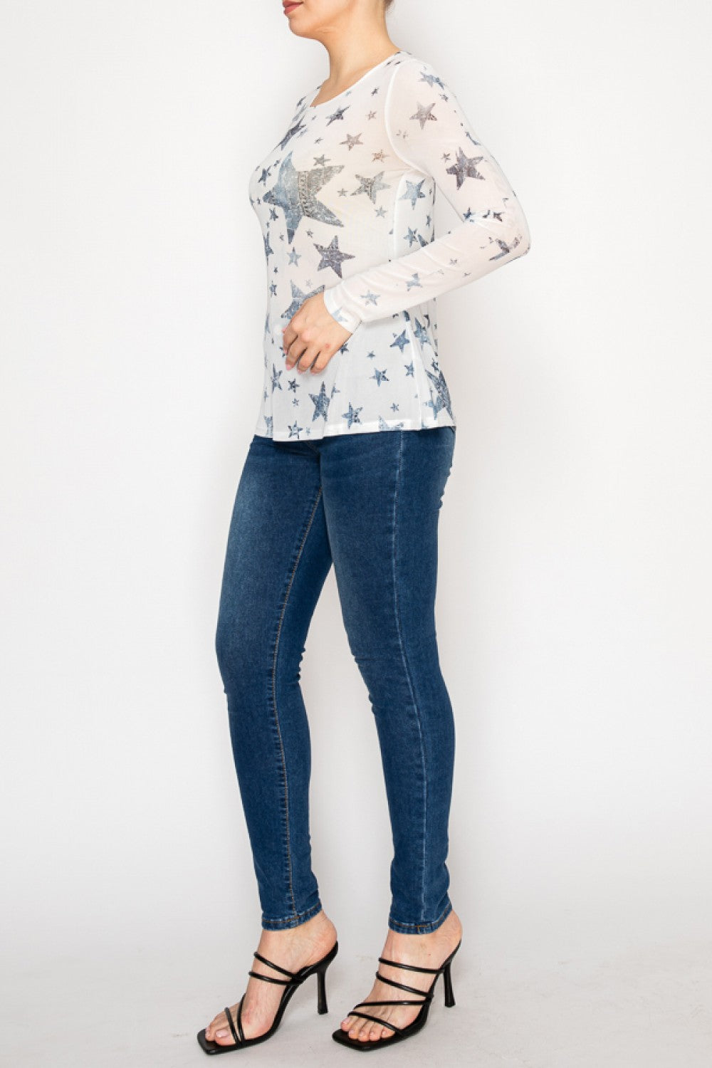 Crazy For You Mesh Top