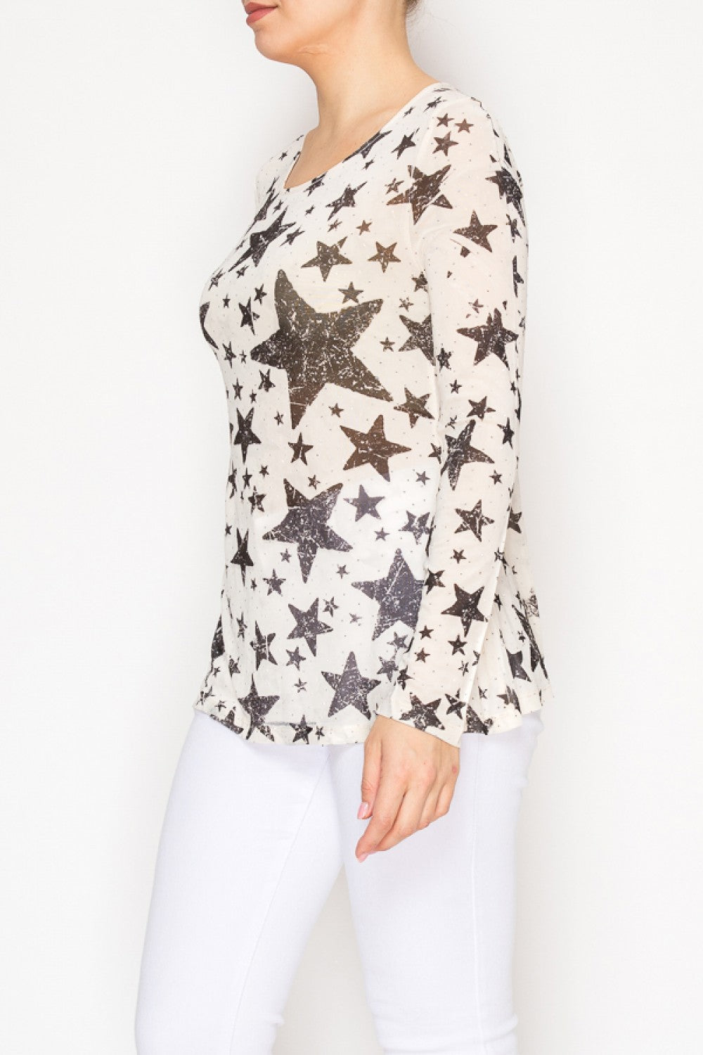 Crazy For You Mesh Top