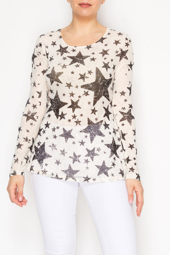 Crazy For You Mesh Top