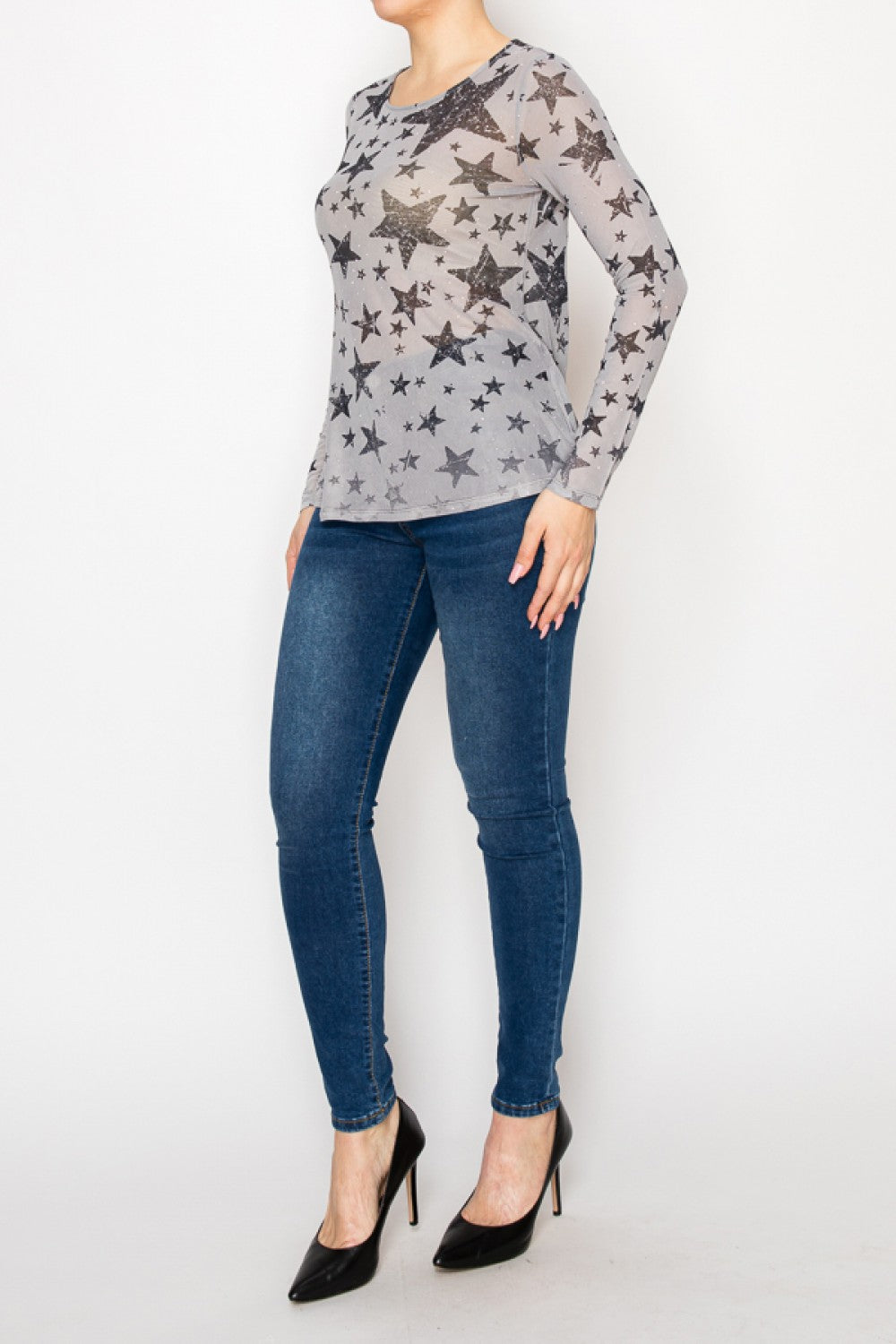 Crazy For You Mesh Top