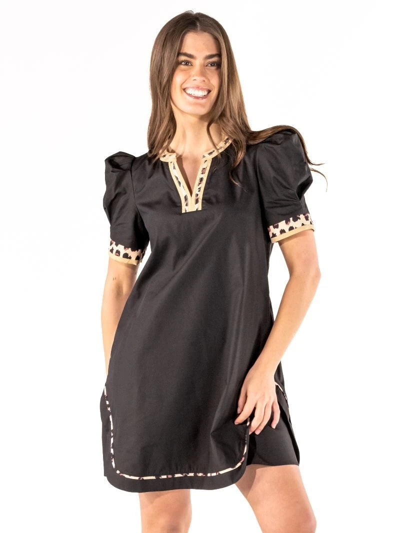 Wild Side Puff Sleeve Dress