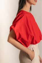 Load image into Gallery viewer, Billowy Poplin Top *FINAL SALE*
