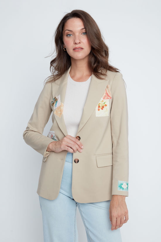 Stamp Patch Blazer