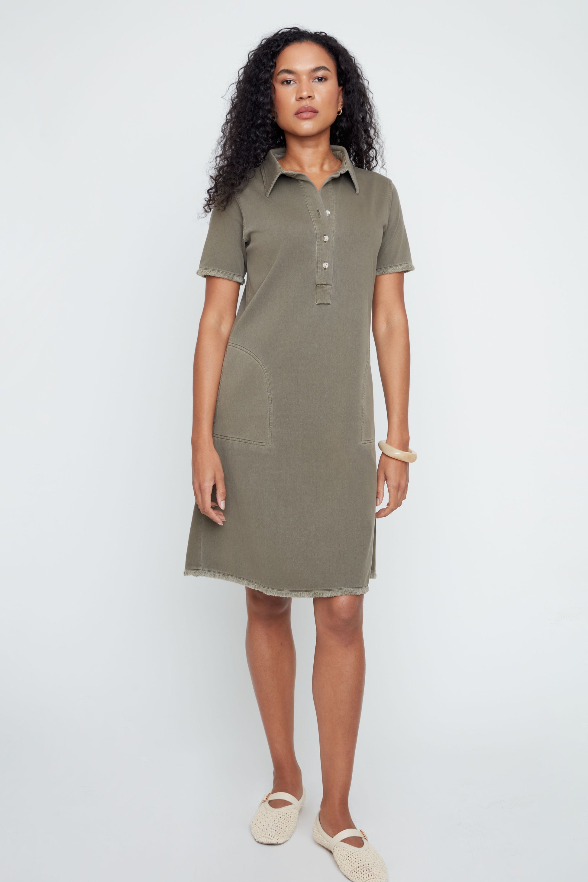 Olive Grove Easy Days Dress